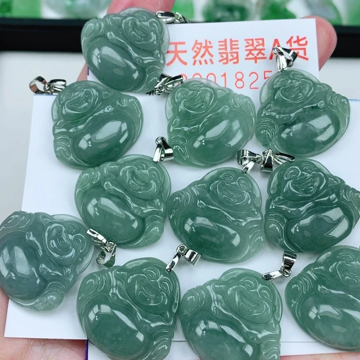 翡翠未镶嵌颈饰多样性发其1