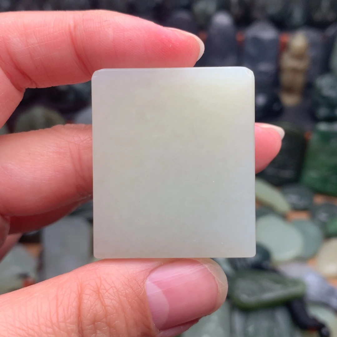 和田玉未镶嵌颈饰挂件11