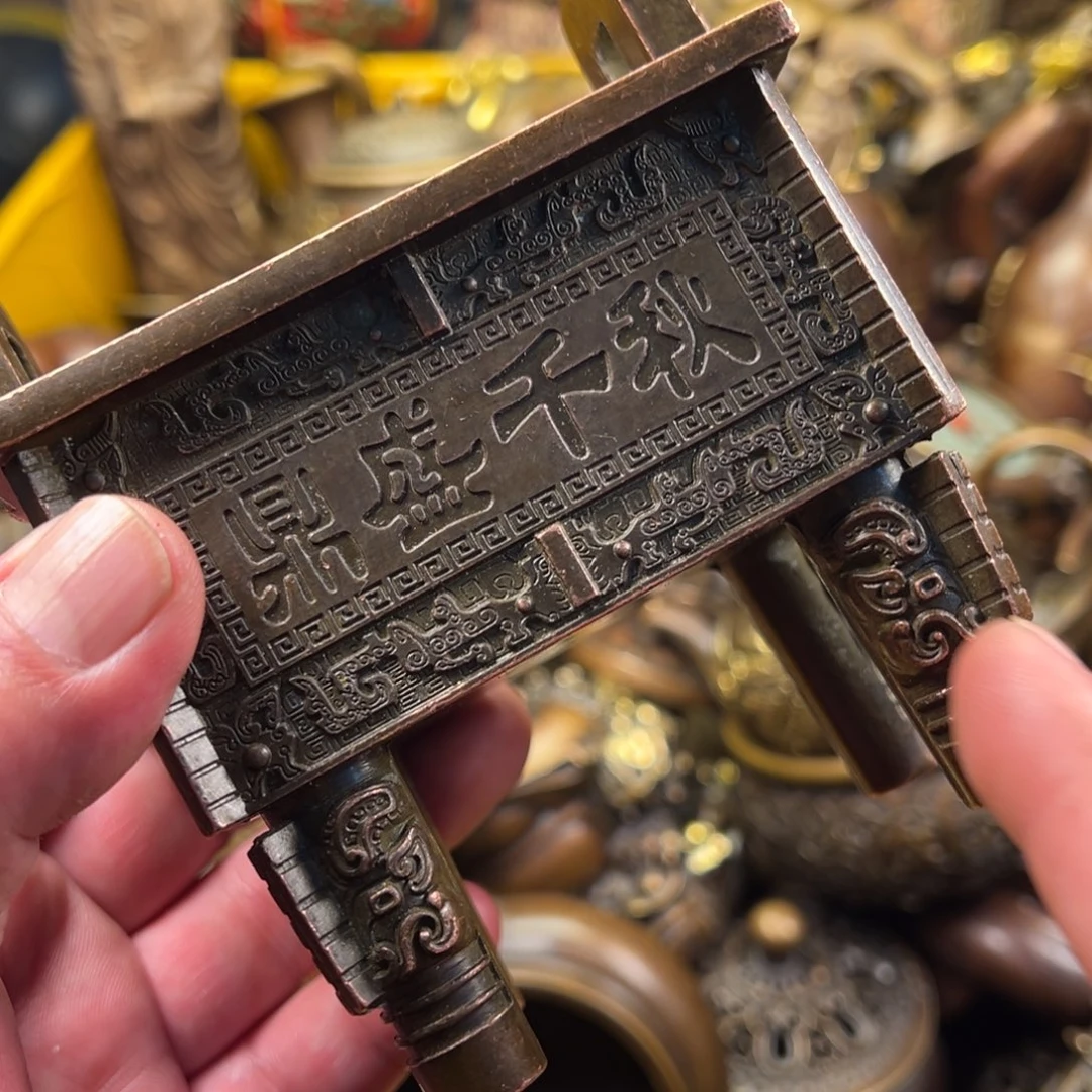 茶壶香炉铜器摆件