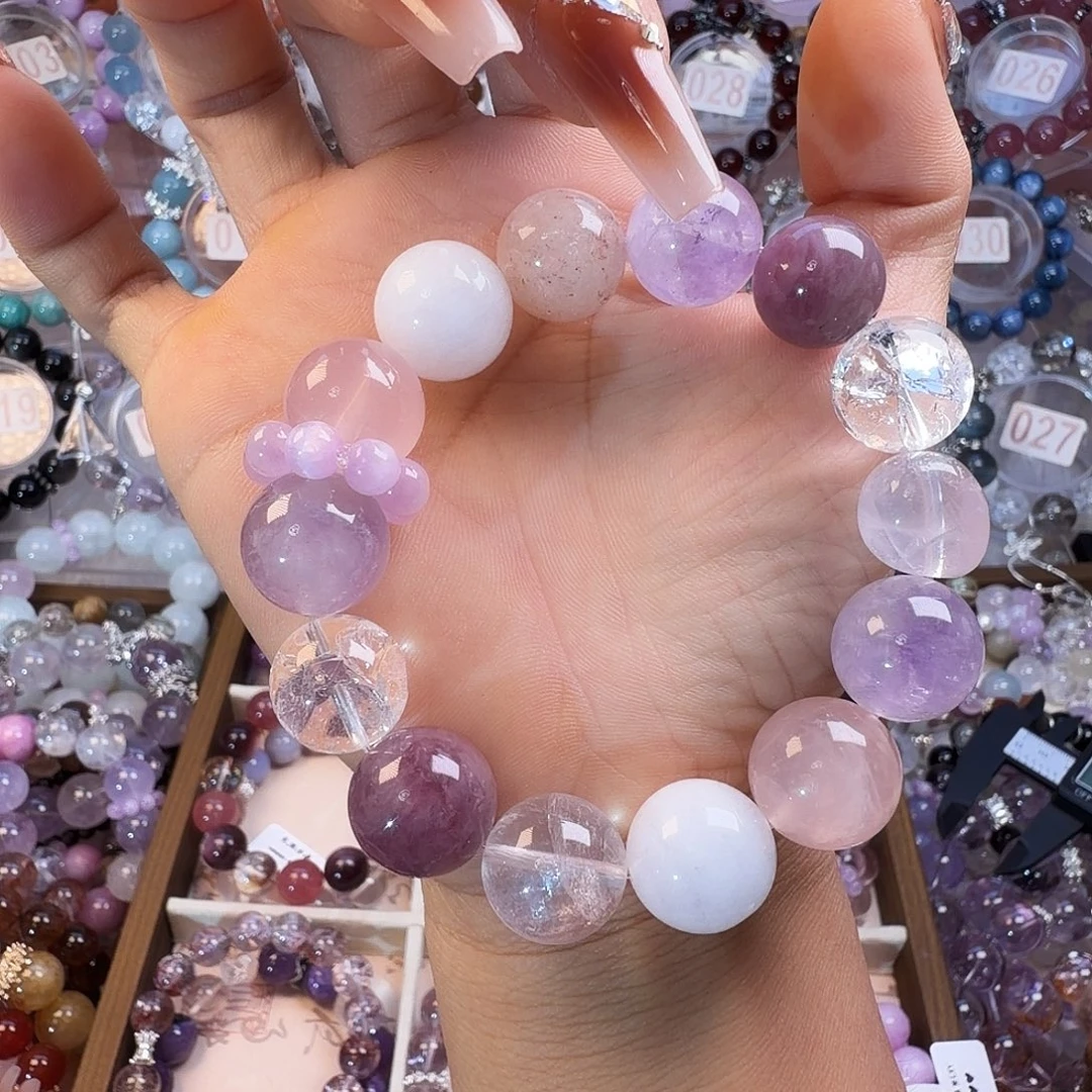 合金水晶手链多宝