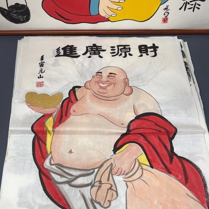 国画禅意画纯手绘作品