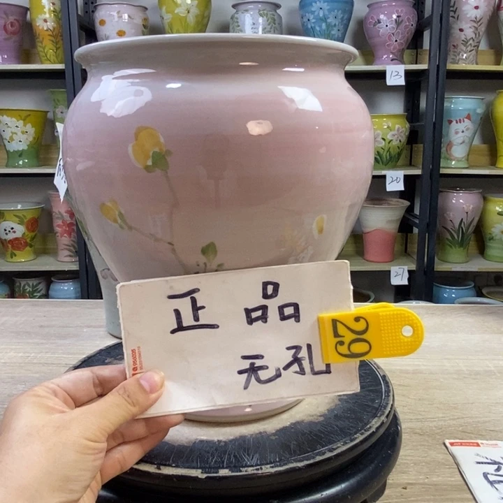 景德镇高温陶瓷花盆