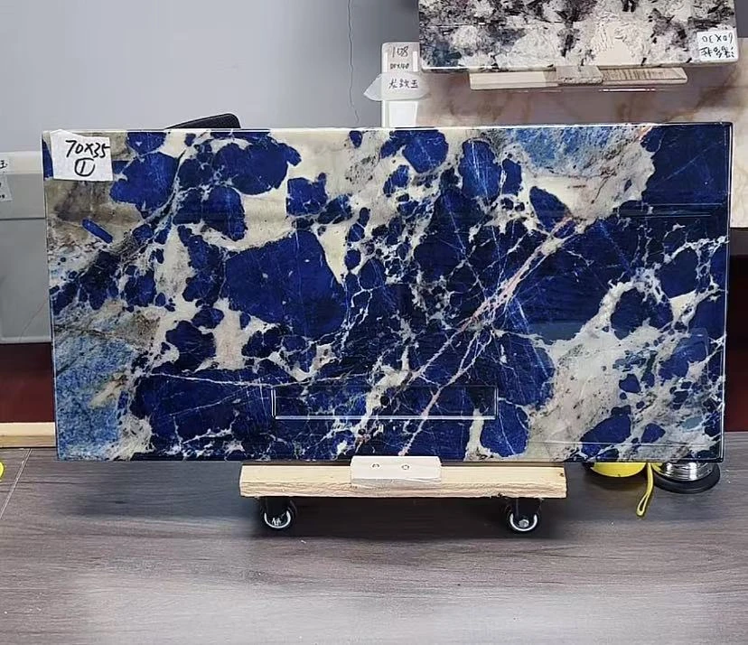 景泰蓝奢石茶盘（70x35天然奢石茶盘 咨询链接（优惠联系客服））