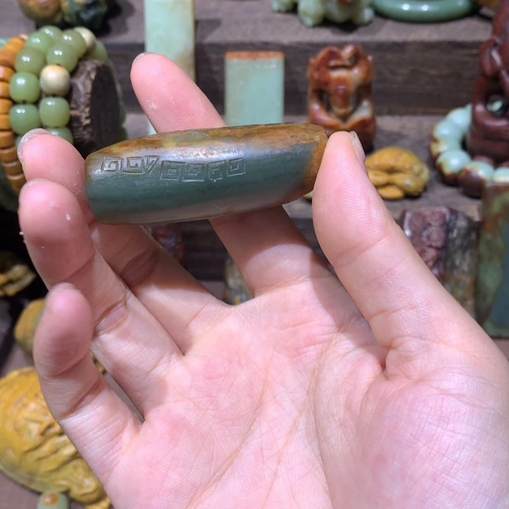 岫岩河磨玉（透闪石质玉）未镶嵌挂件