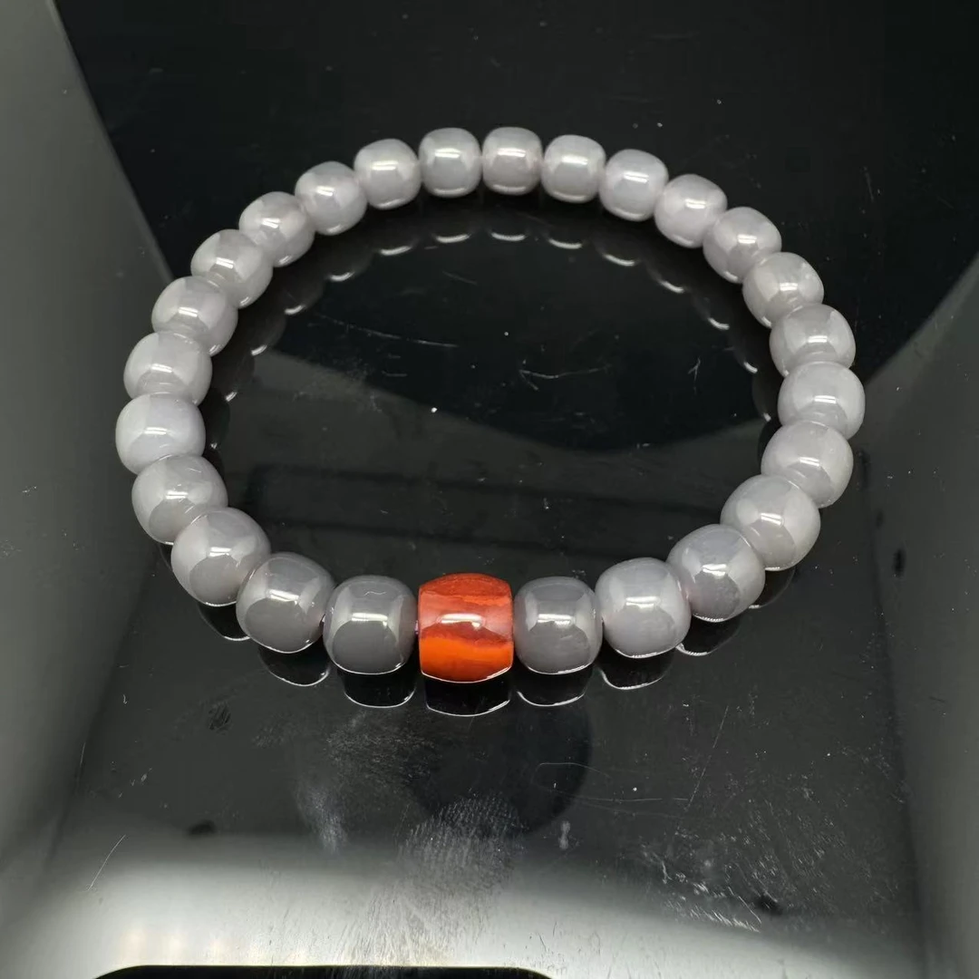 B0924GMD336（多样性发货）烟紫老型珠手串