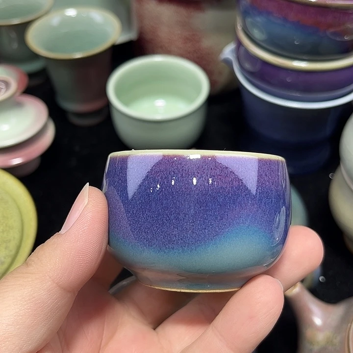 摆件陶钧窑茶器钧窑茶器