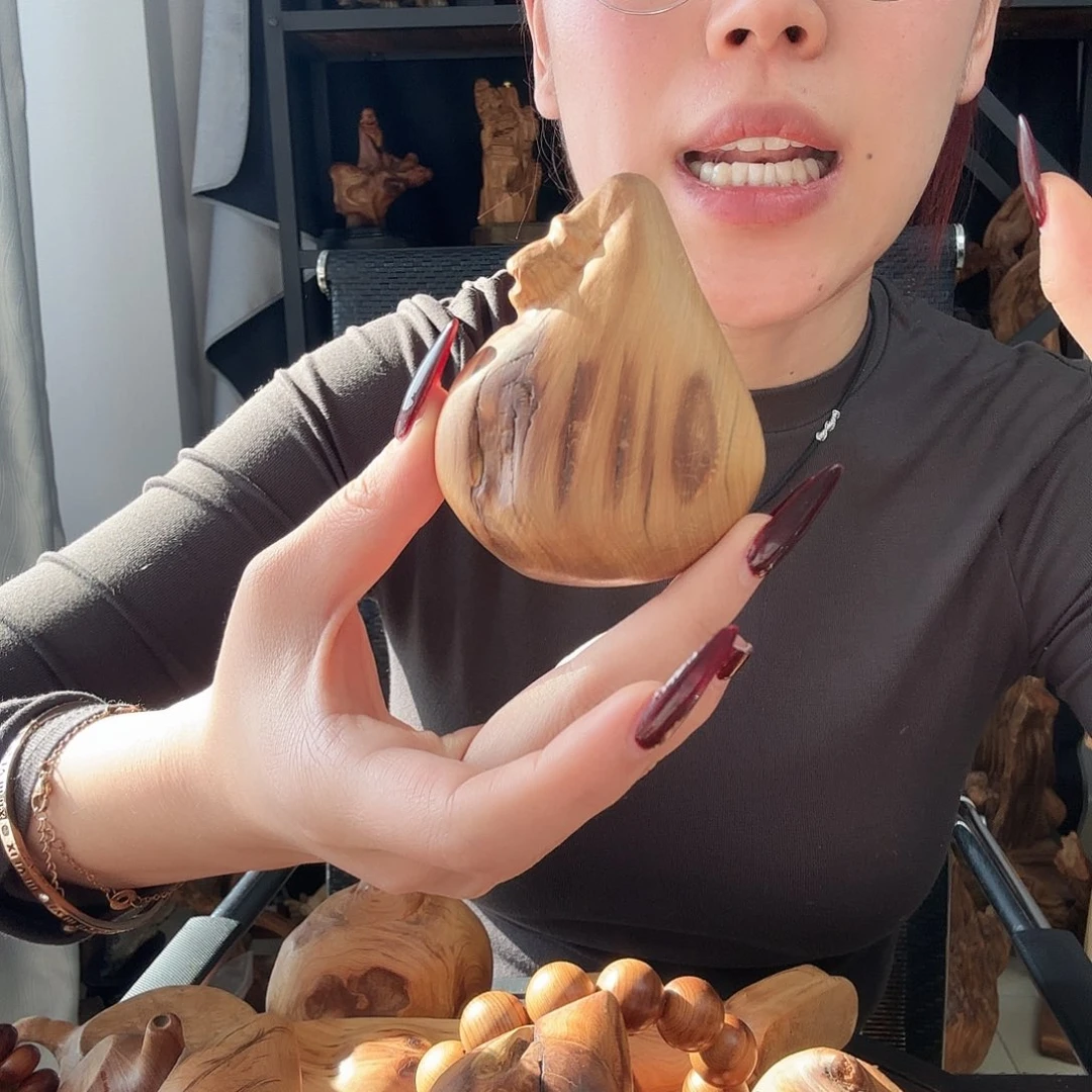 柏木（崖柏）手把件