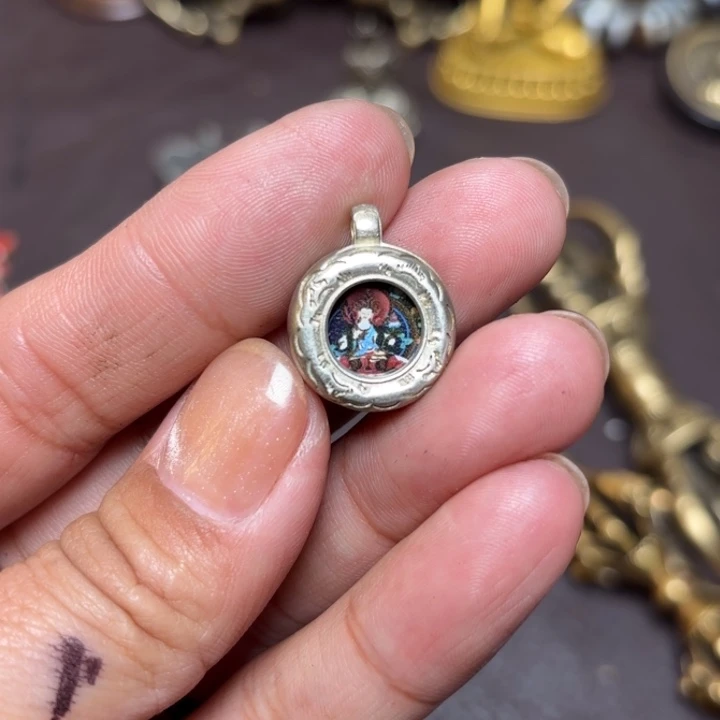 倾***者藏传喜马拉雅吊坠项链
