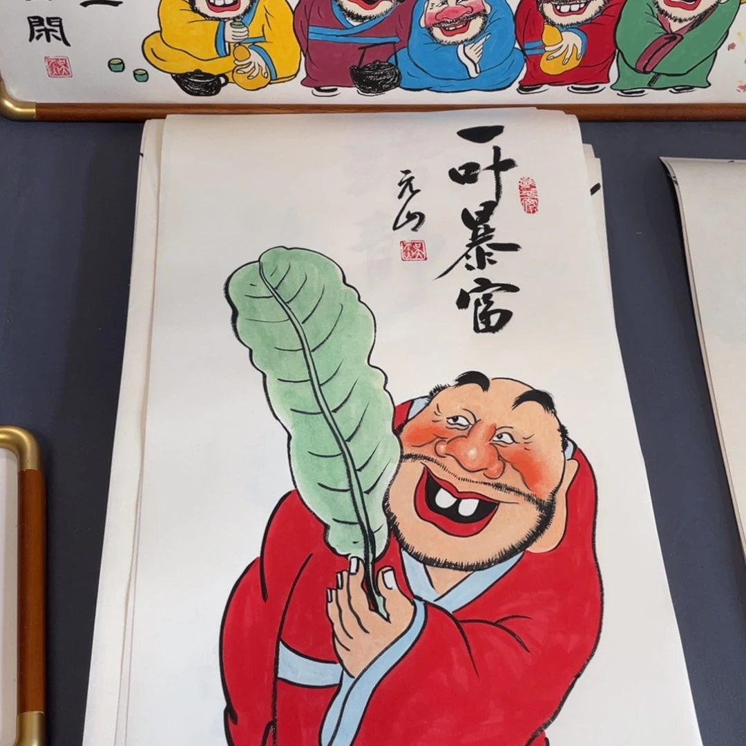国画禅意画纯手绘作品