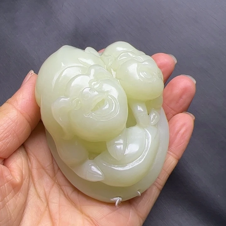 未镶嵌和田玉把件用****3