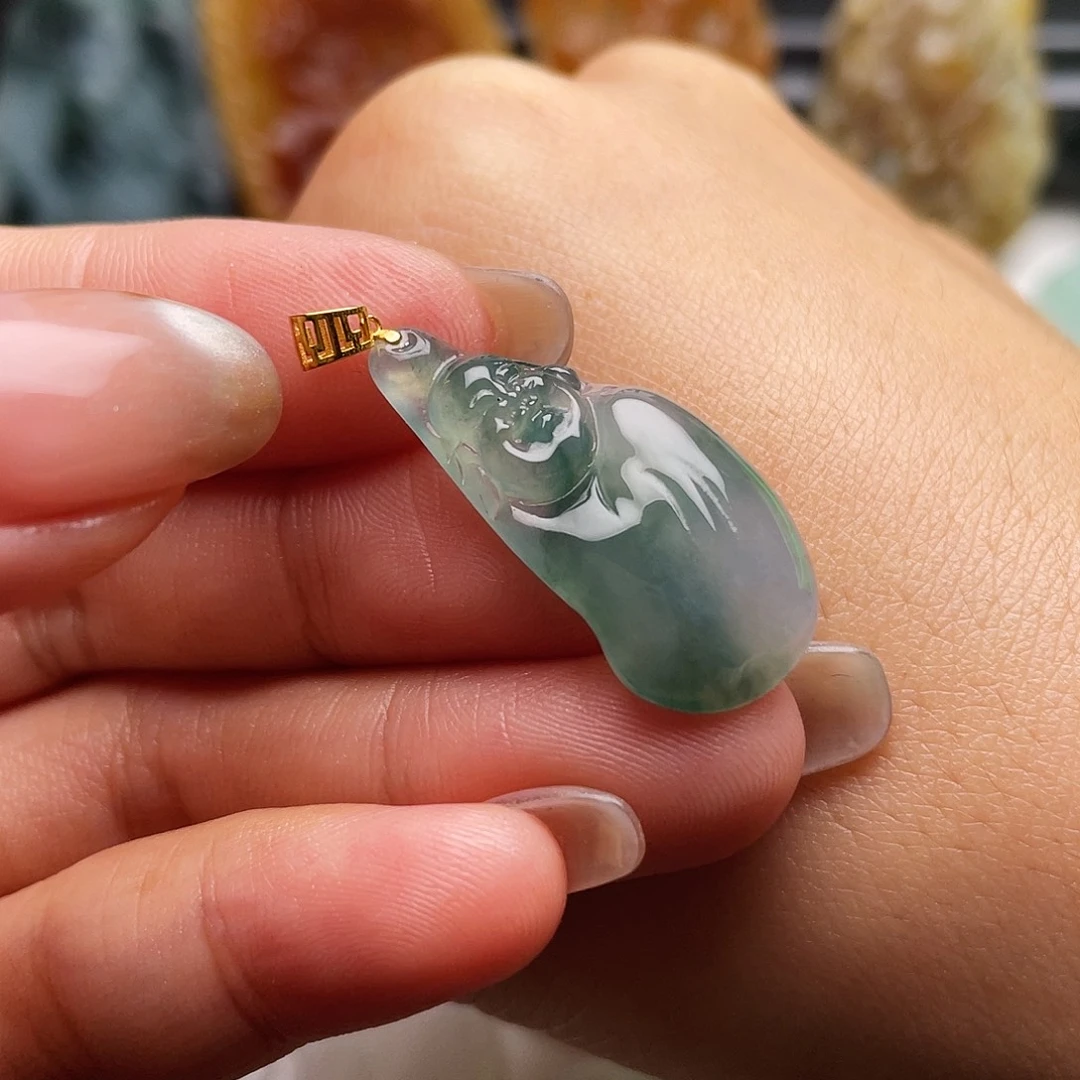 银S925镶嵌定制翡翠大*子镶嵌费