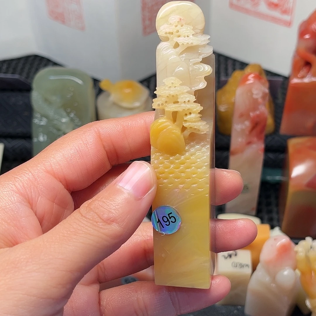 寿山石印石这么大岁数怎么看