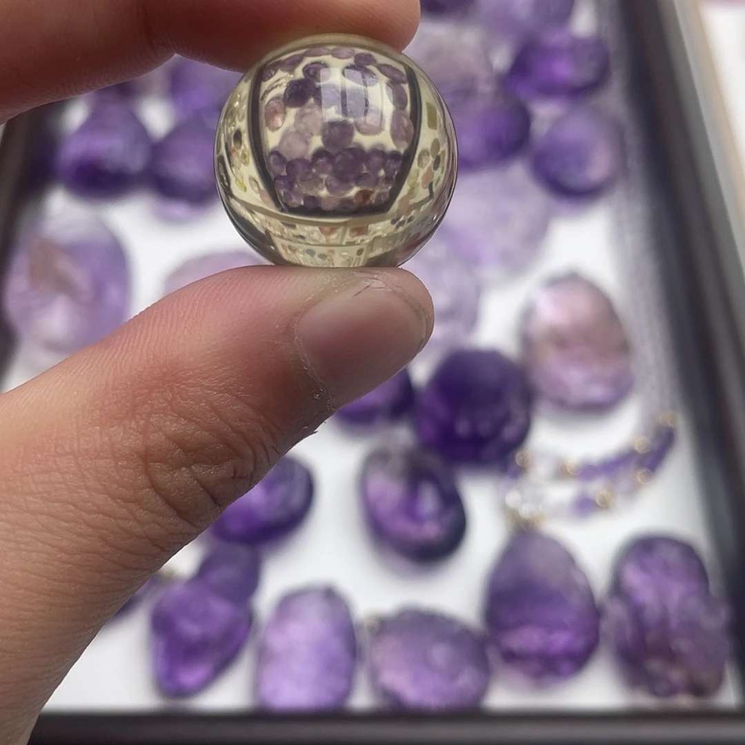 水晶吊坠(不含链)未镶嵌