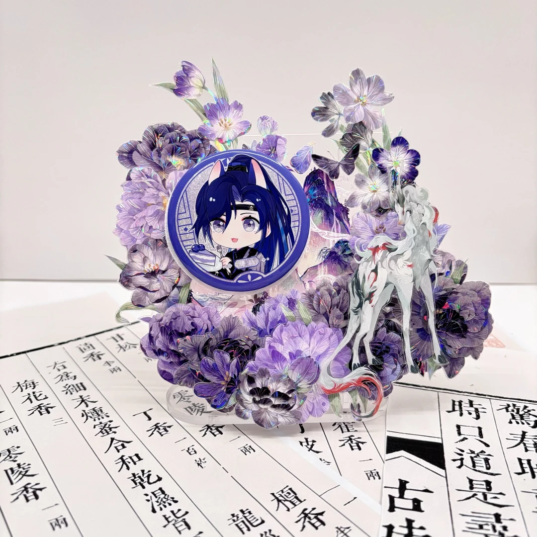 【幽梦】【预售30天】羡鱼原创手工中国风卡片吧唧托古风周边动漫饰品