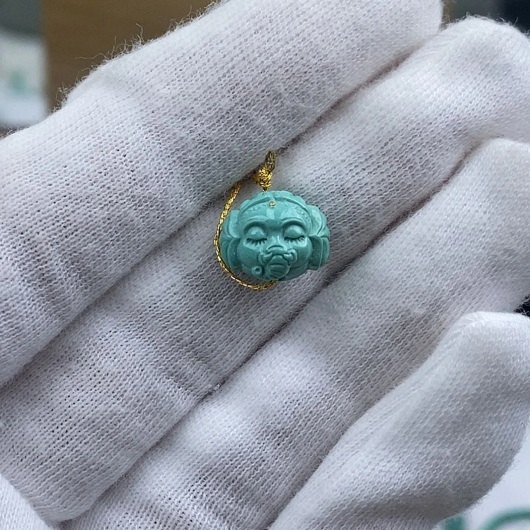 绿松石未镶嵌珠宝奇石