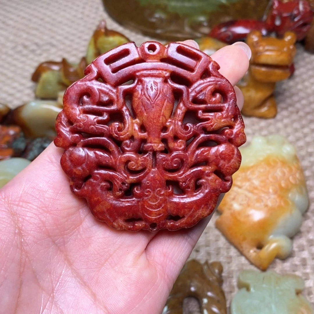 白玉菩提吊坠白玉菩提白玉菩提摆件