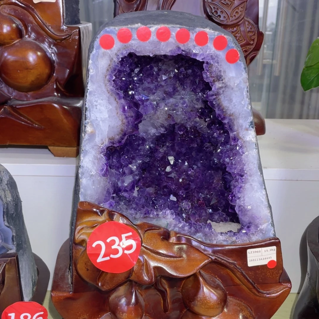 未镶嵌大型摆件（非配饰）紫晶