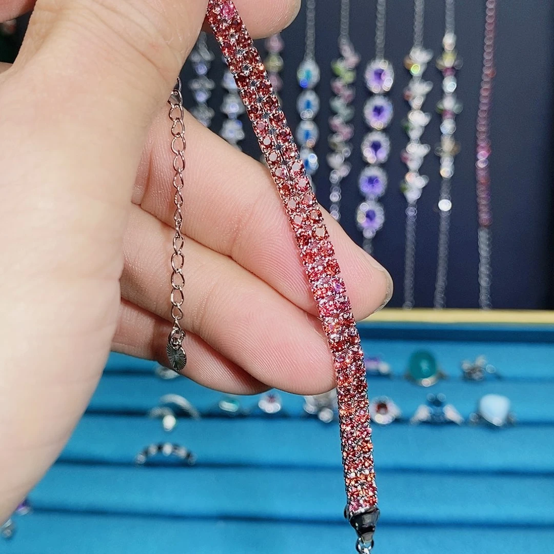 紫晶珠宝半成品银S925镶嵌