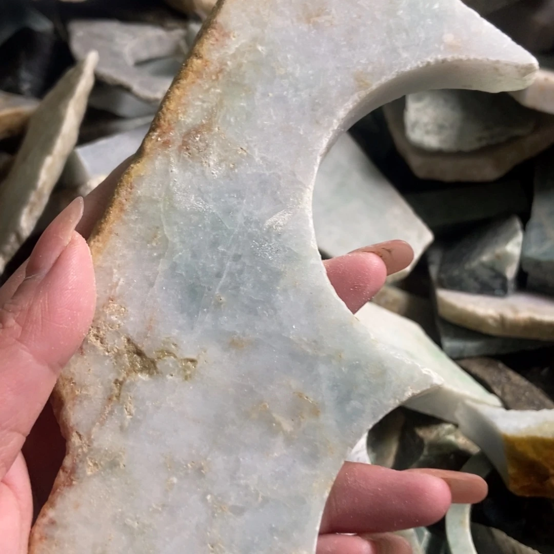 翡翠未镶嵌挂件天然翡翠