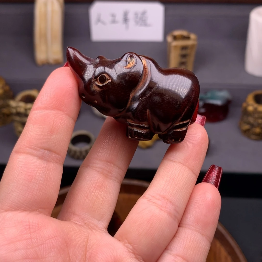 牛骨其他牛角雕刻牛牛