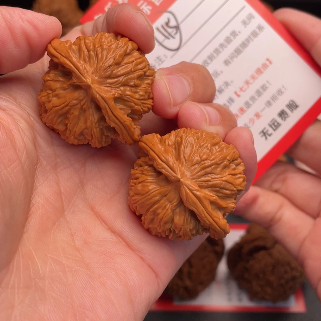 把件文玩核桃白狮子36