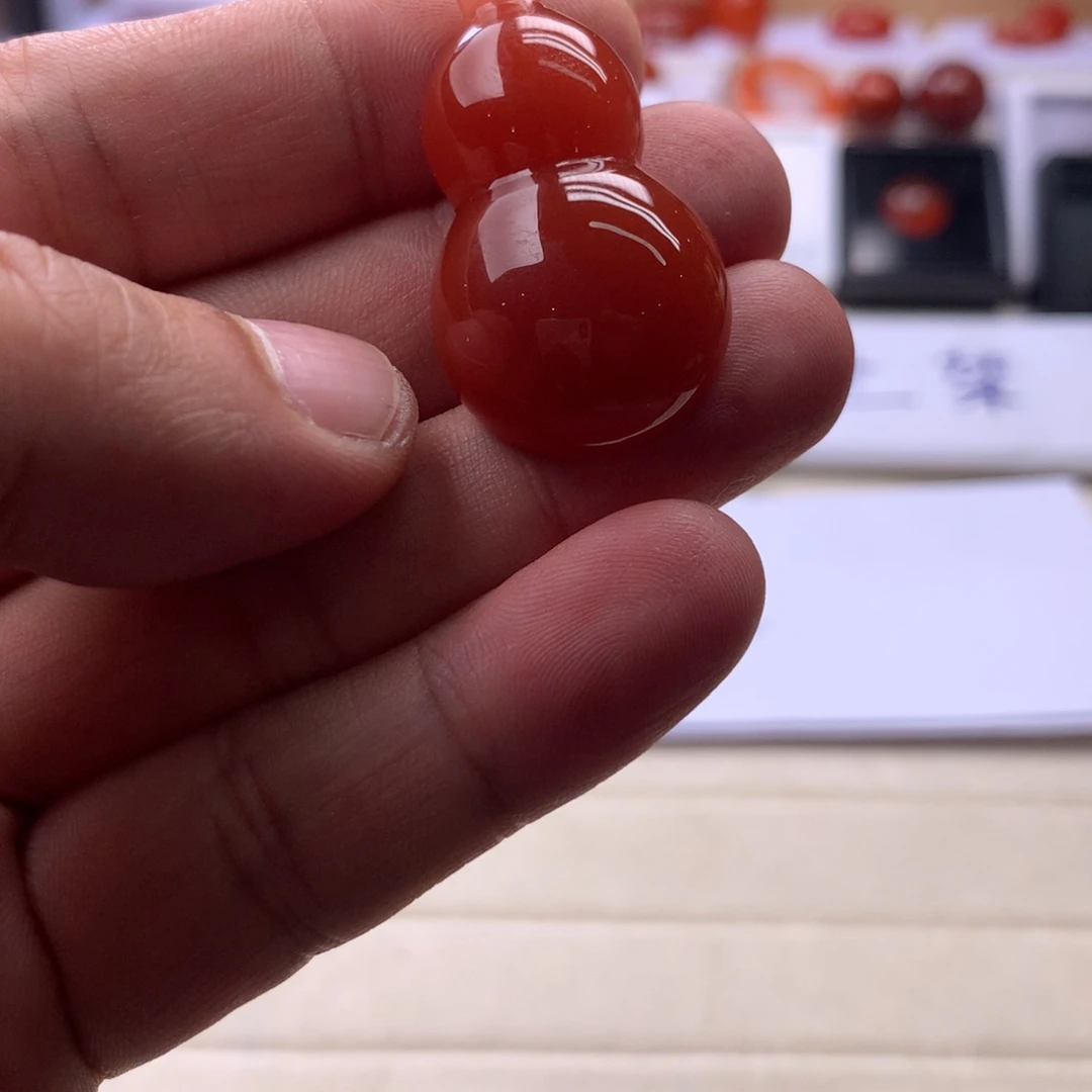 未镶嵌南红玛瑙戒指