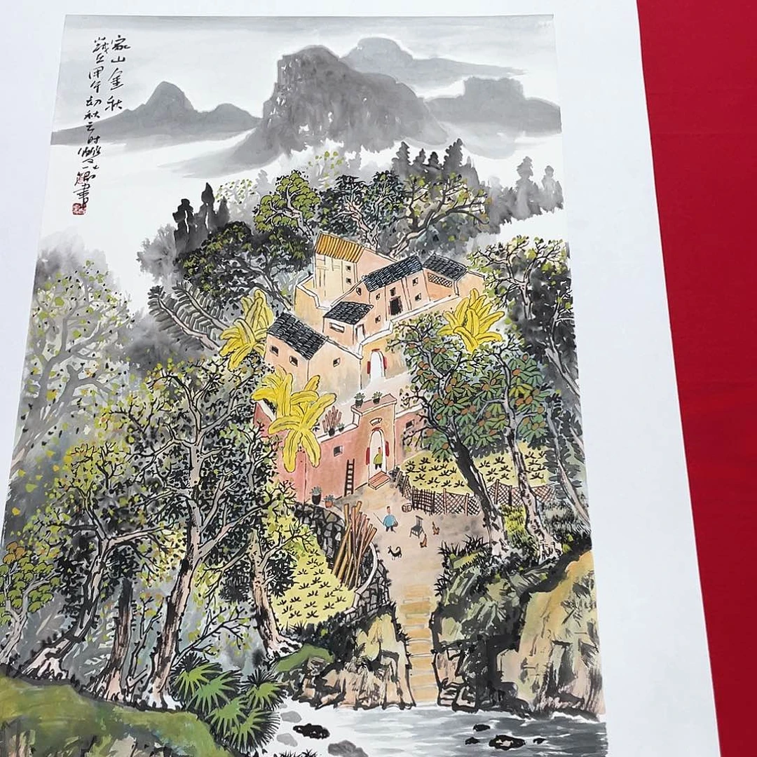 国画李庆友老师作品