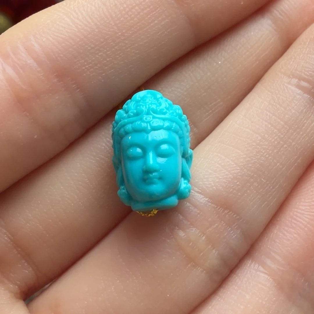 绿松石未镶嵌颈饰