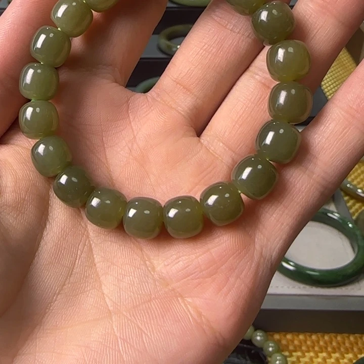 和田玉（糖玉）未镶嵌手链