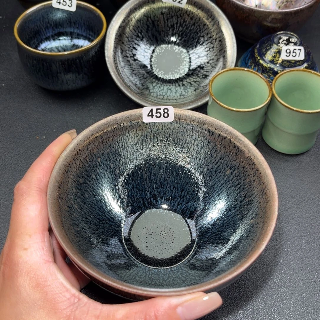 茶盏458 建盏单盏放大漏…………