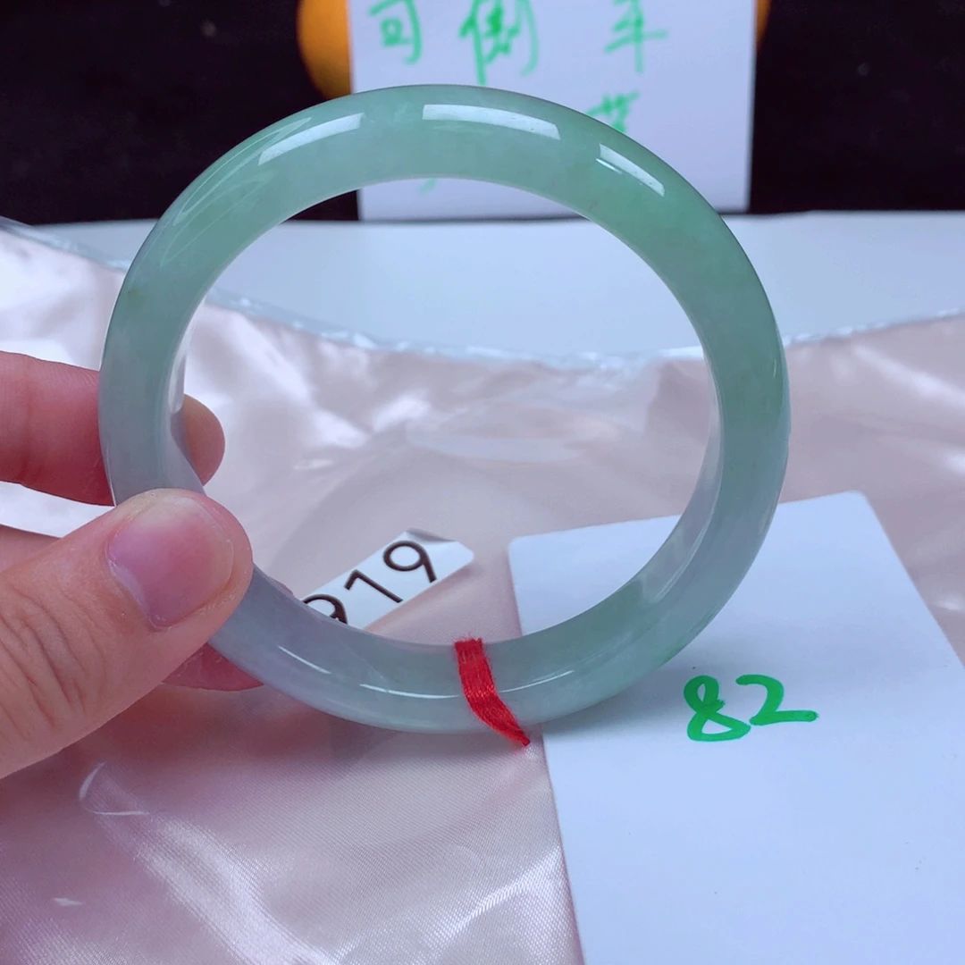 未镶嵌手镯翡翠缅甸天然A货翡翠手镯63