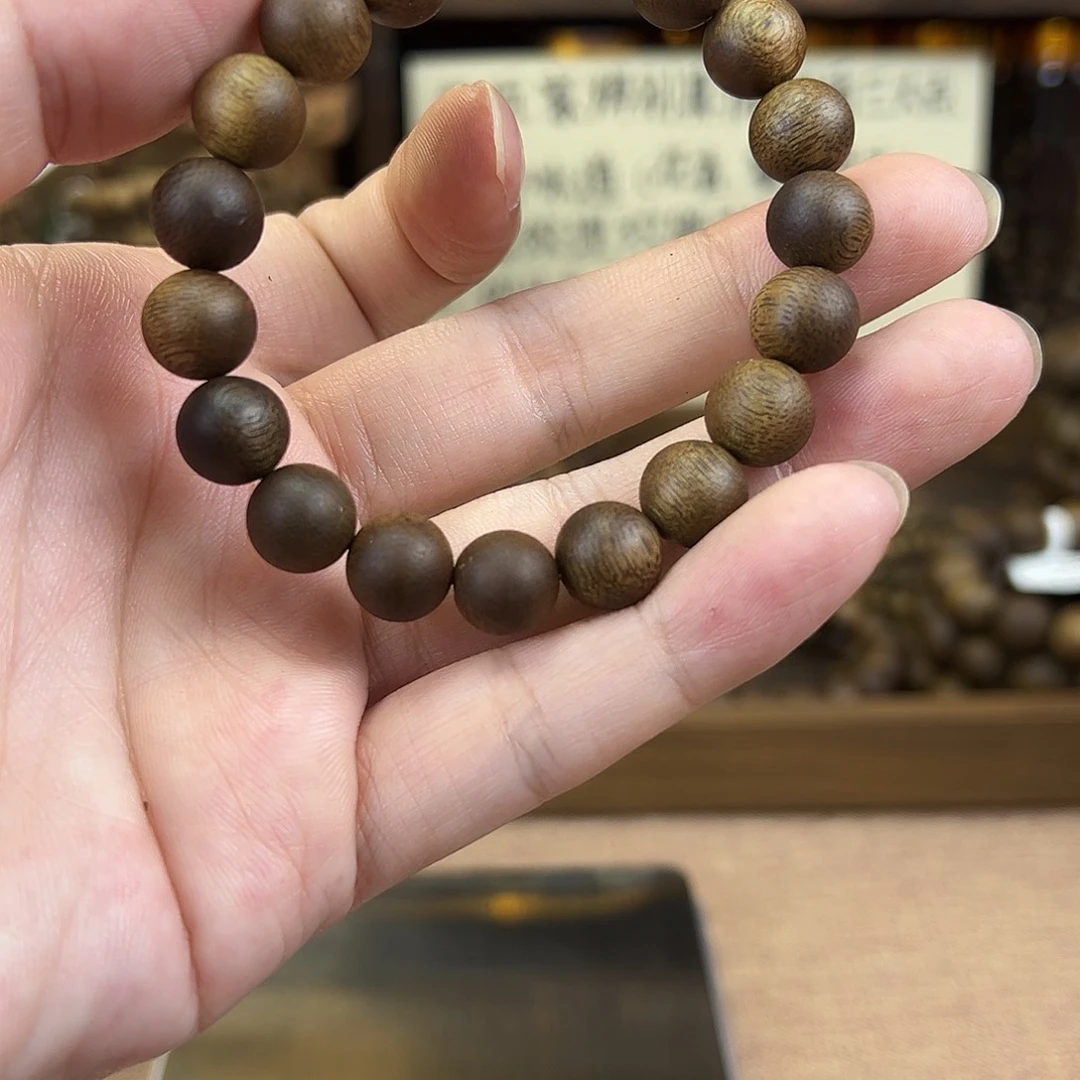 沉香香囊沉香10圆珠单圈沉水浮10克