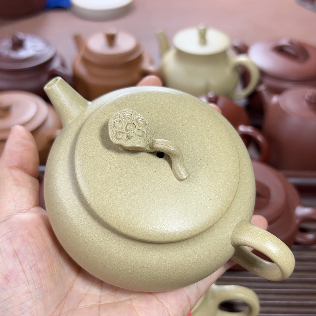 茶壶本山绿泥莲说壶 160cc