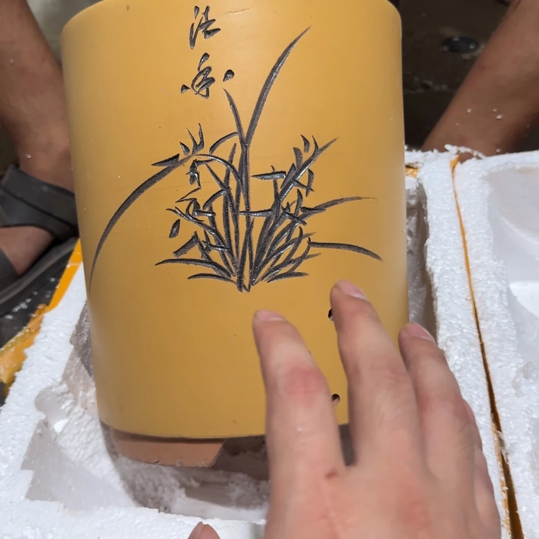 花盆紫砂口径17厘米