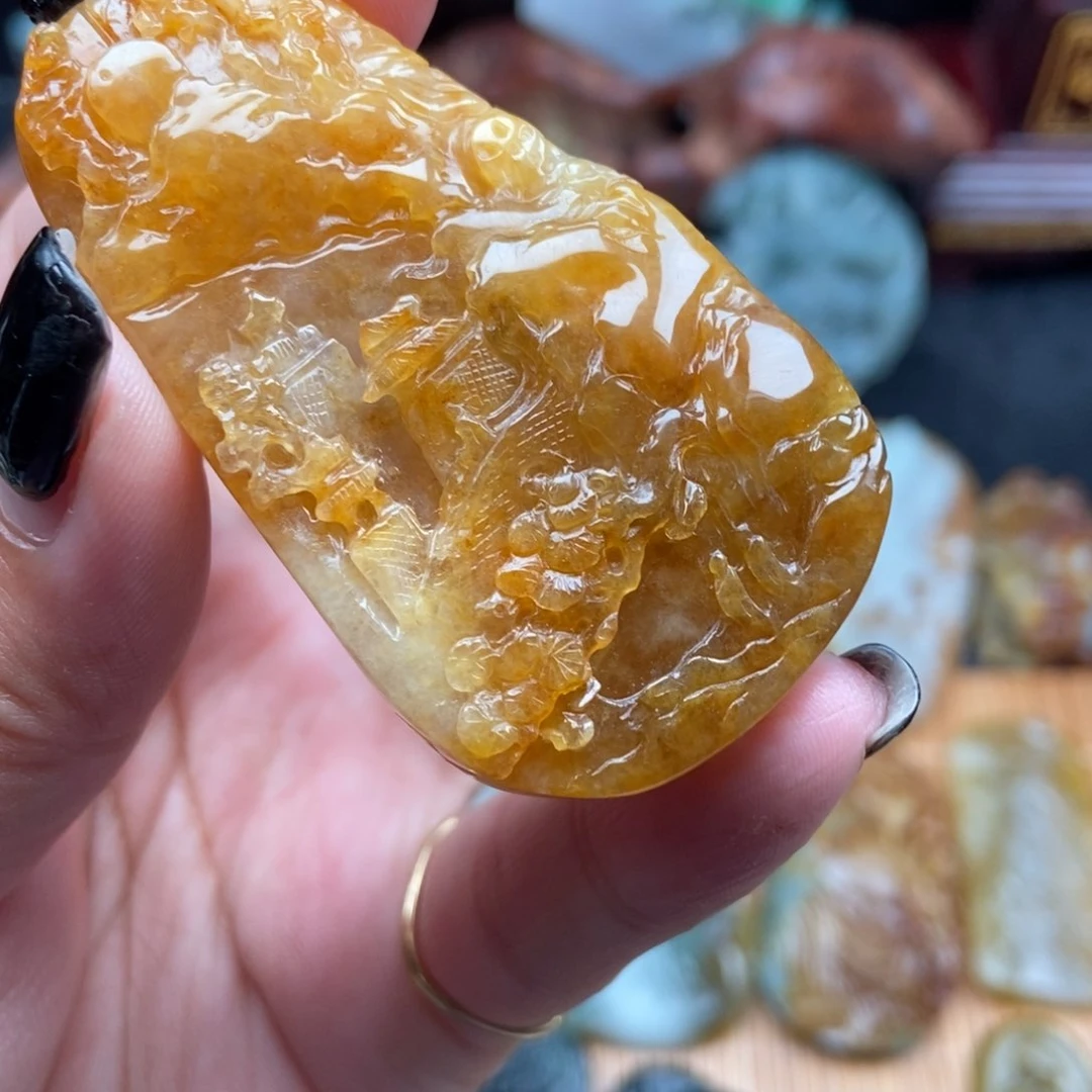 定制翡翠未镶嵌缅甸翡翠A货