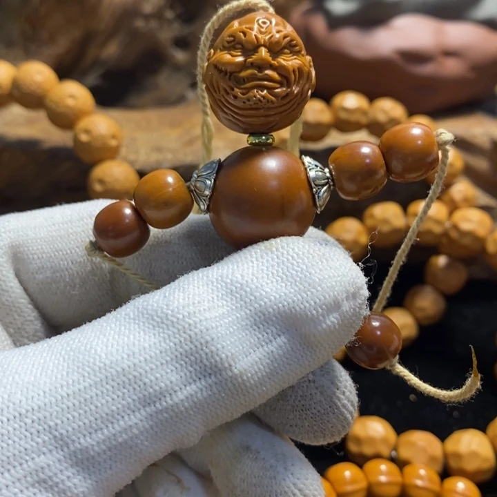 橄榄核手串/手链?****豆