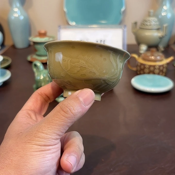 瓷片龙泉青瓷福利青瓷