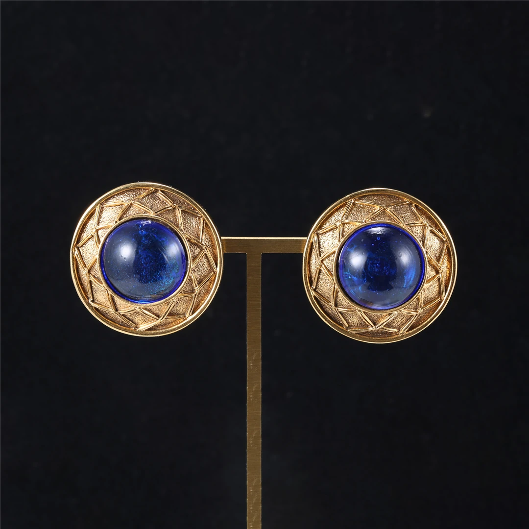 99新 Chanel/香奈儿 活动 中古 琉璃耳环 合金 P223748334