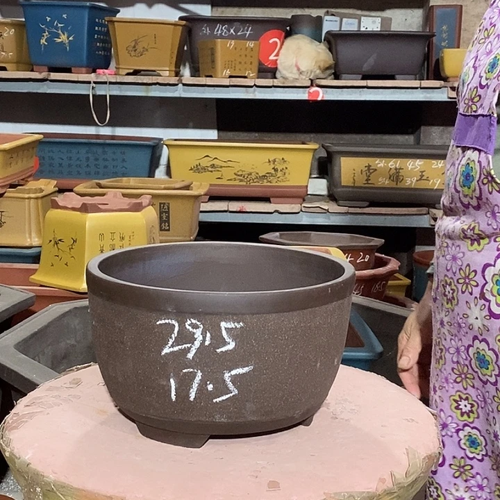 宜兴紫砂花盆花盆