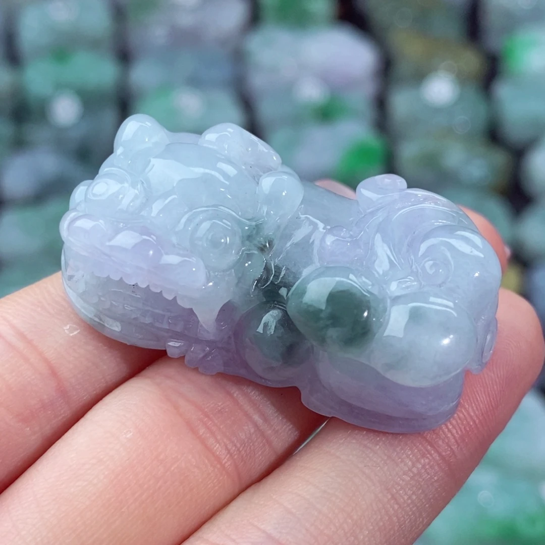 颈饰未镶嵌翡翠天然