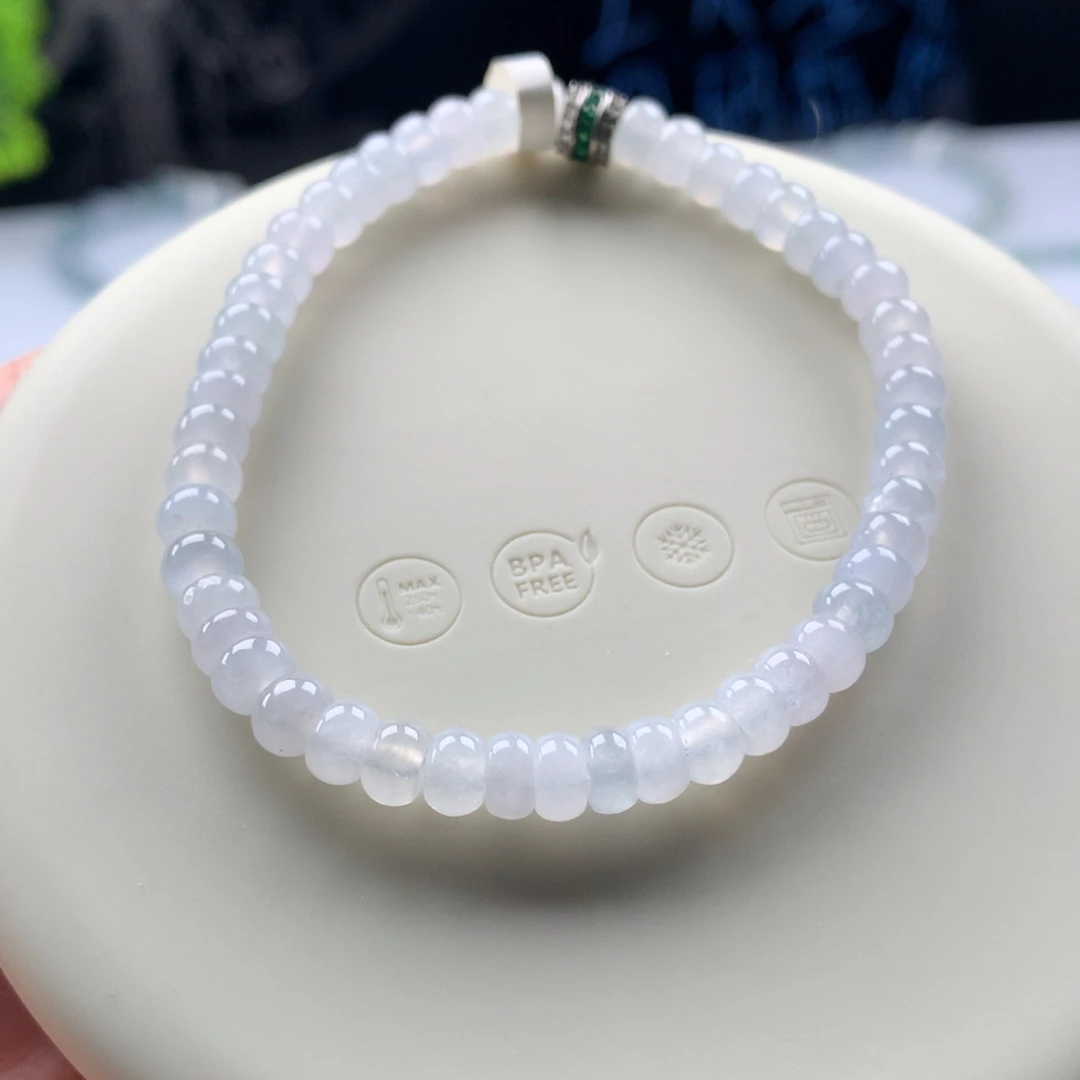 翡翠未镶嵌手链卡5.2