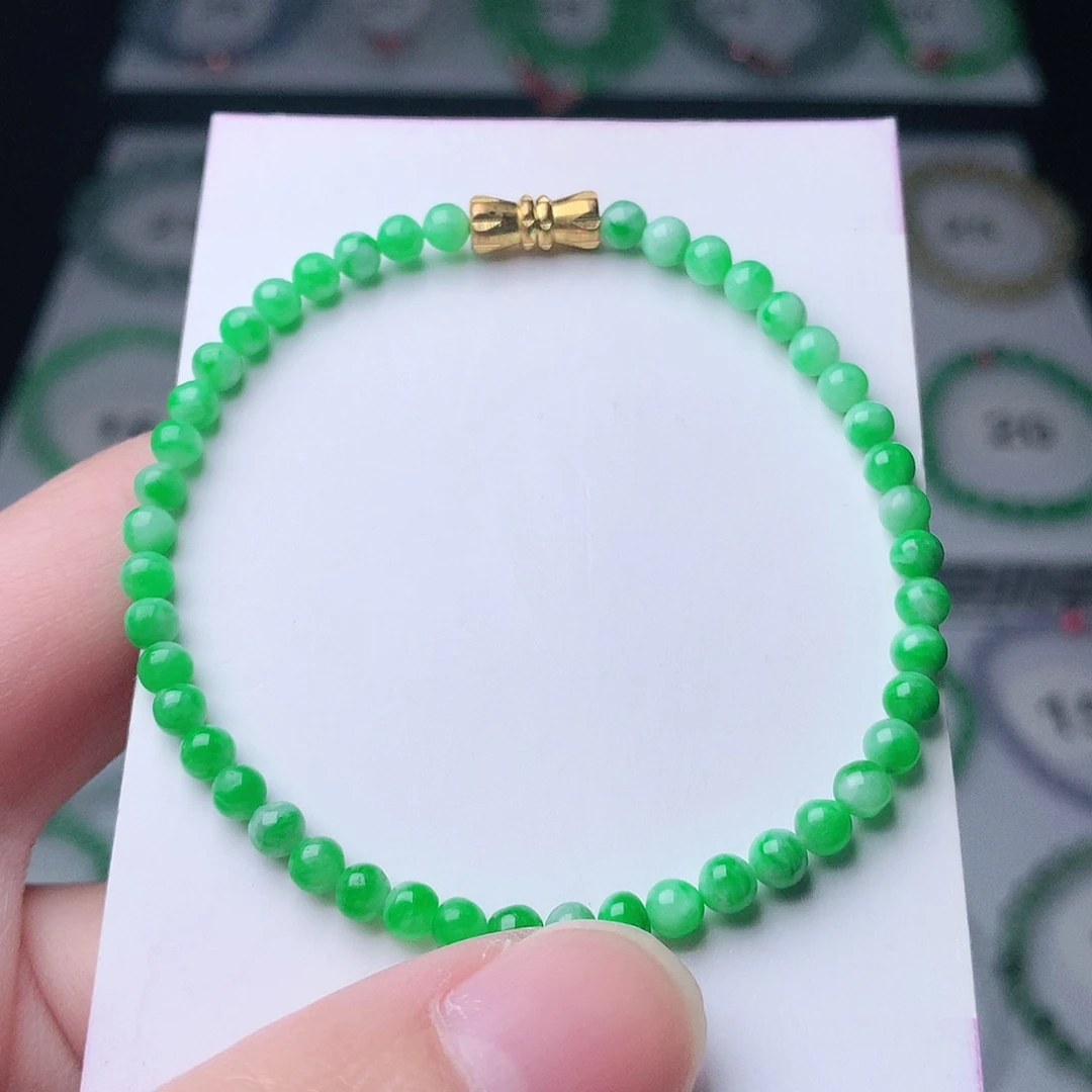 翡翠未镶嵌手链翡翠