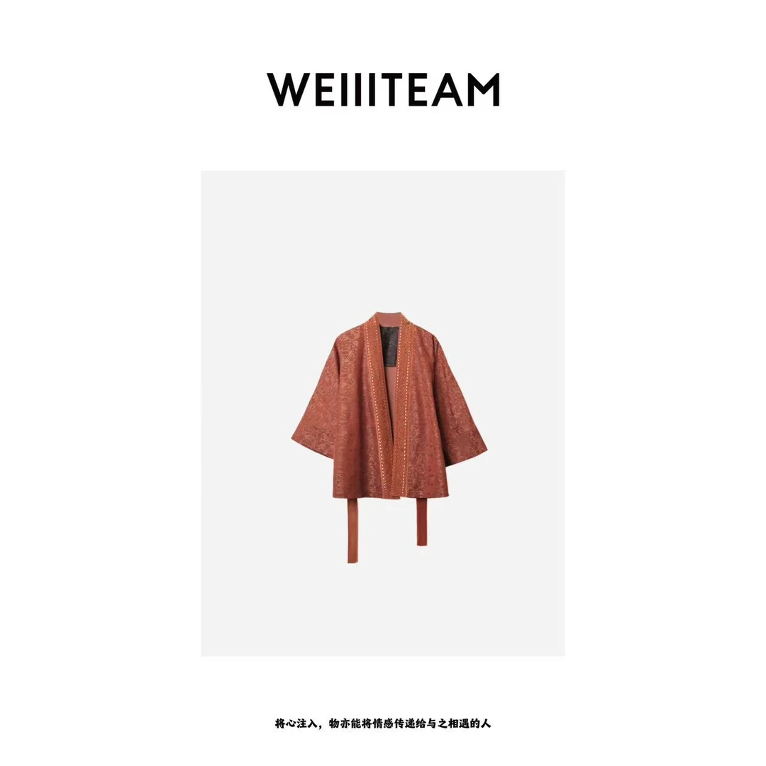 WEIIITEAM 【私服系列】 "梧桐粹影 香云纱外套"  001