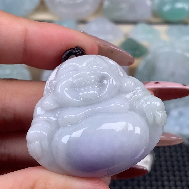 颈饰未镶嵌翡翠佛公