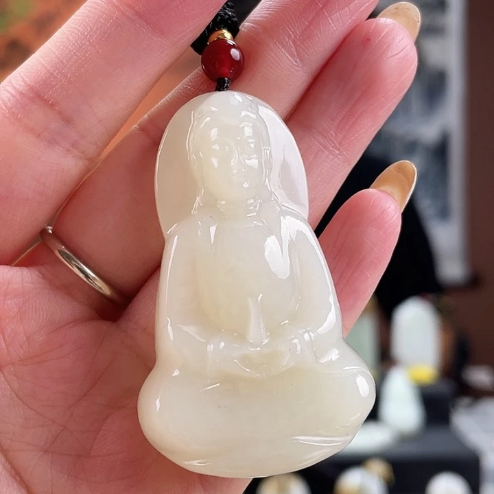 颈饰未镶嵌和田玉