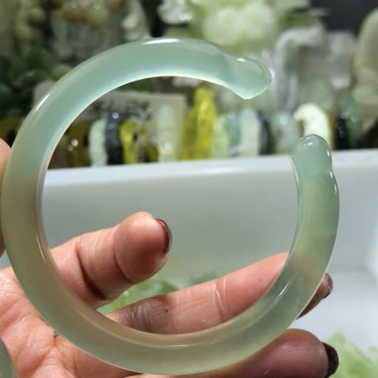 岫玉未镶嵌手镯53