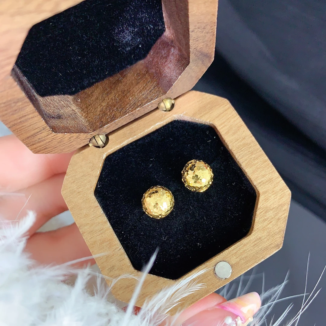 【伟新源】阿欣自留款！足金999 5G工艺 爆闪碎碎珠（多退少补）