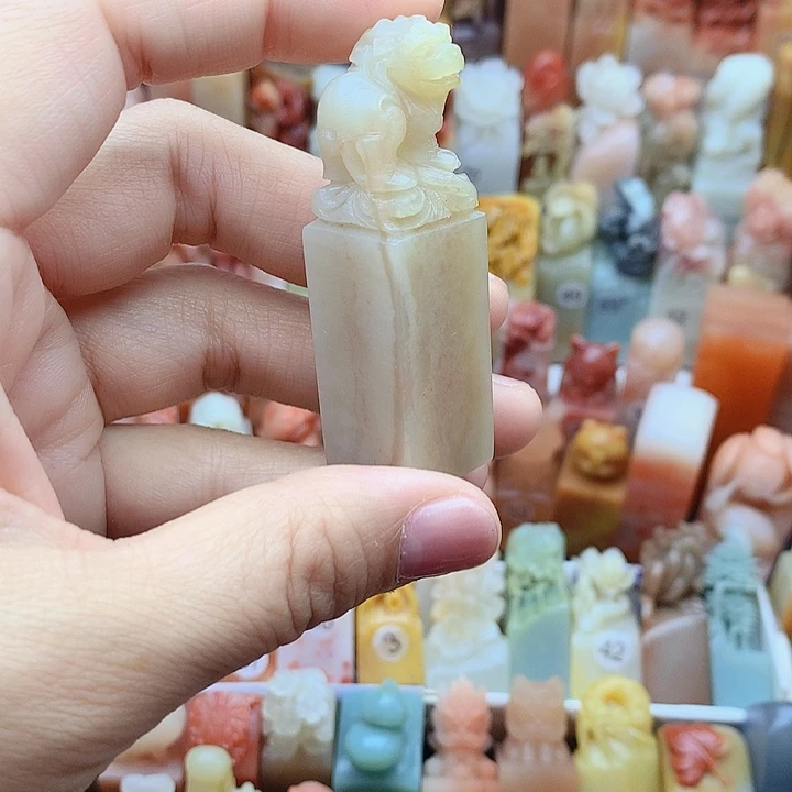 昌化石印石名章定制