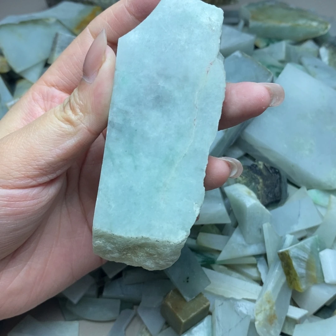 翡翠未镶嵌挂件翡翠