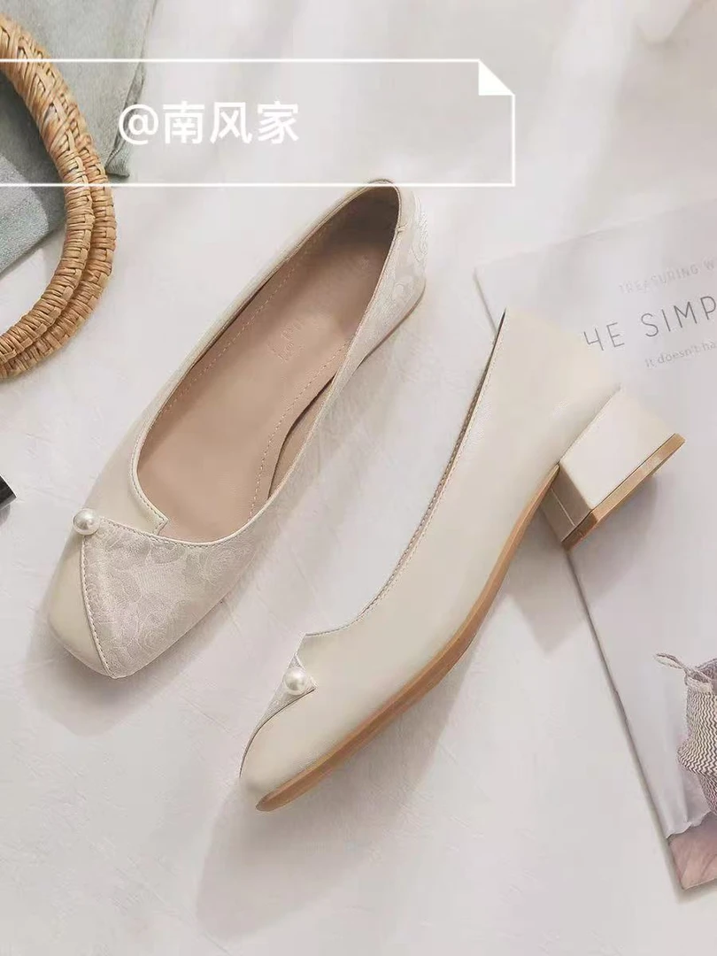 国风玛丽珍女鞋晚晚风温柔鞋配裙子法式仙女风旗袍单鞋女